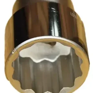 1 Zoll Nuss, 12 Kant, 75mm, Chrom Vanadium Stahl, Werkstatt Sonderangebot